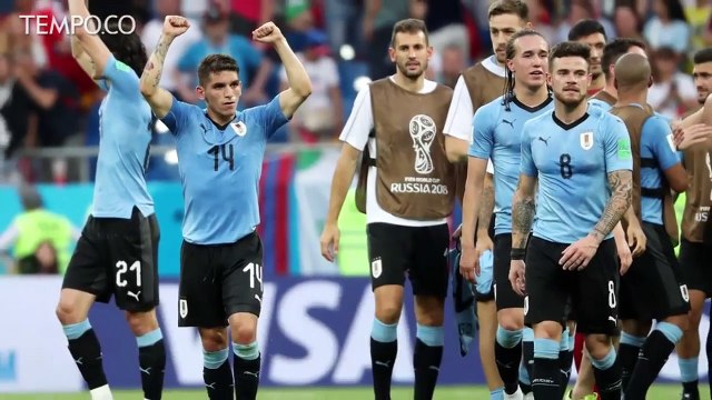 Tumbangkan Arab Saudi, Uruguay ke Babak 16 Besar Piala Dunia
