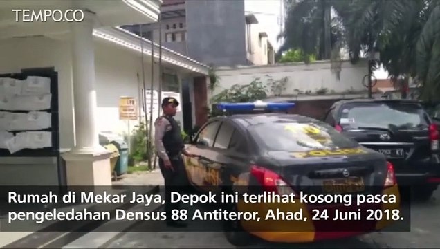 Istri Terduga Teroris MM Pergi Sebelum Densus 88 Geledah Rumah
