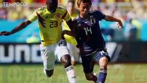 Piala Dunia 2018: Jepang Taklukan 10 Pemain Kolombia 2-1