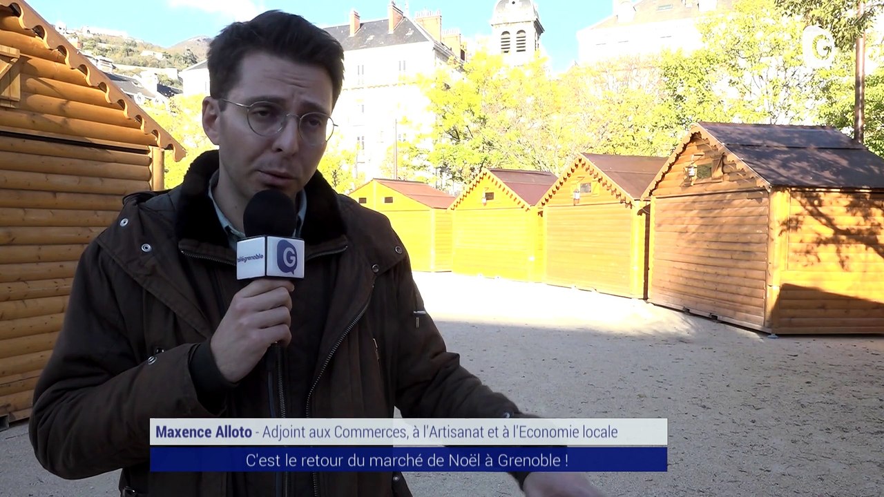 Reportage - C'est le retour du marché de Noël à...