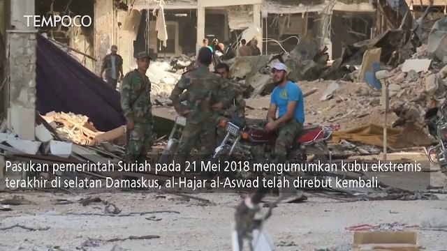 Tujuh Tahun Berperang, Tentara Suriah Kuasai Damaskus