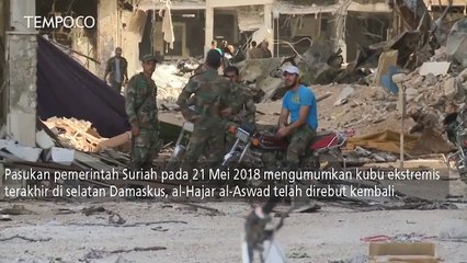 Tujuh Tahun Berperang, Tentara Suriah Kuasai Damaskus