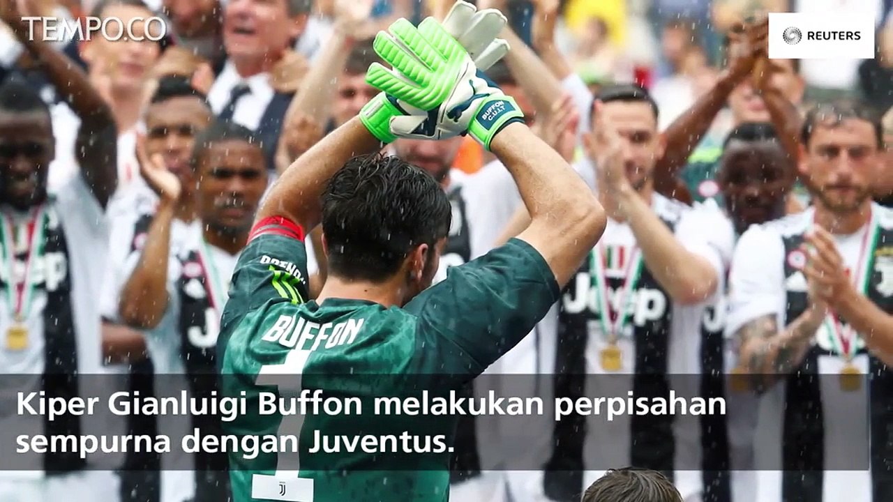Taklukan Verona, Laga Terakhir Juventus Bersama Buffon
