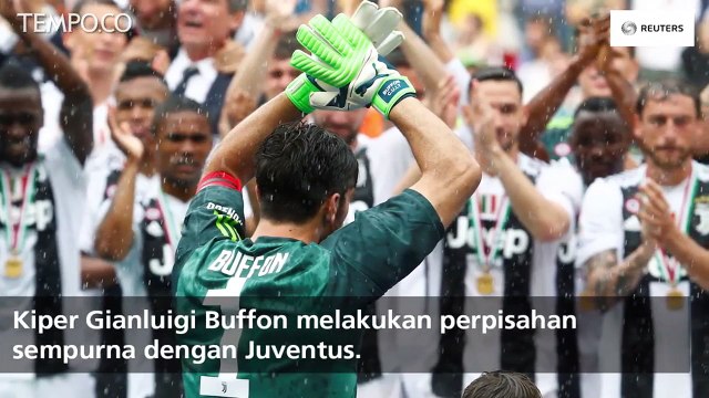 Taklukan Verona, Laga Terakhir Juventus Bersama Buffon