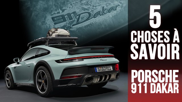 911 Dakar, 5 choses à savoir sur une Porsche dédiée au hors-piste