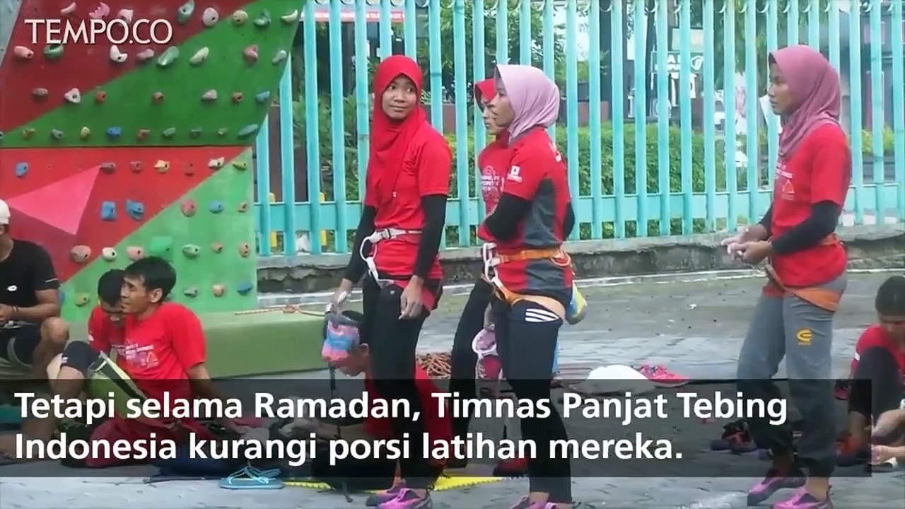 Timnas Panjat Tebing Kurangi Sesi Latihan Saat Ramadan