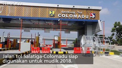 Mudik 2018: Jalan Tol Salatiga-Colomadu Dioperasikan Satu Lajur