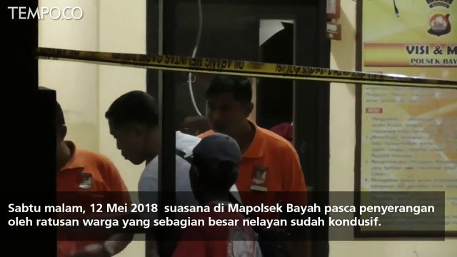 Pengerusakan Mapolsek Bayah, Ini kata Kapolda Banten