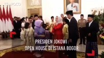 Presiden Joko Widodo Open House di Istana Bogor