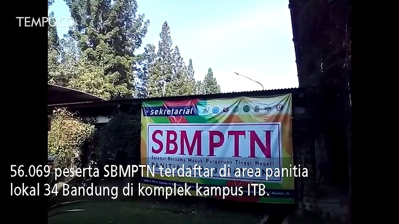 56.069 Peserta SBMPTN Berebut Kursi PTN di Bandung