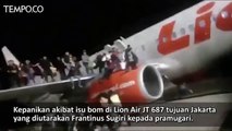 Penumpang Berhamburan, Isu Bom di Lion Air