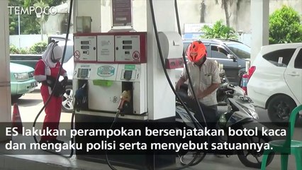Rampok SPBU, Seorang Polisi Bawa Kabur Rp 50 Juta