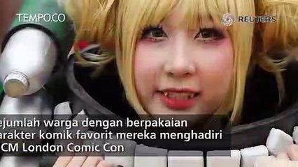 Begini Karakter Komik Seram, Lucu, Gokil di MCM London Comic Con