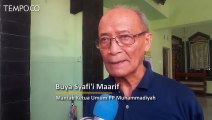 Buya Syafii Maarif Kutuk Aksi Bom 3 Gereja di Surabaya