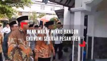 Geliat Bank Wakaf Mikro Bangun Ekonomi Sekitar Pesantren