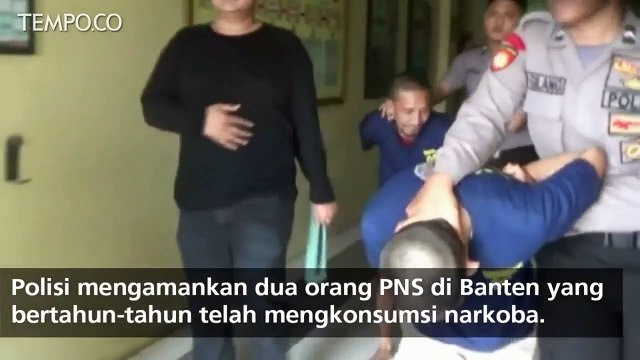 Bertahun-tahun Konsumsi Sabu, Dua PNS di Ringkus Polisi