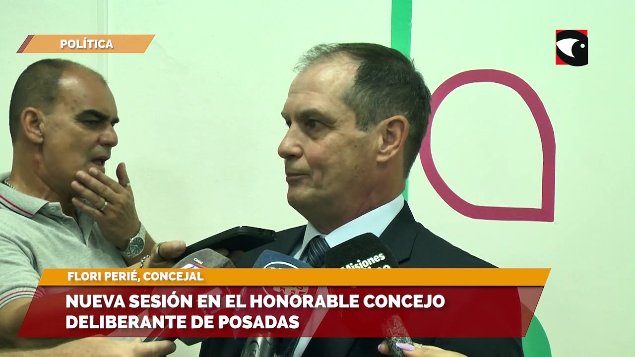 Nueva sesión en el honorable concejo deliberante de posadas