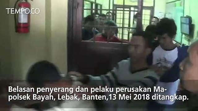 Pelaku Penyerangan Mapolsek Bayah Ditangkap