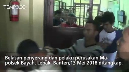 Pelaku Penyerangan Mapolsek Bayah Ditangkap