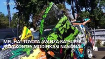Melihat Toyota Avanza Batsuper Raja Kontes Modifikasi Nasional