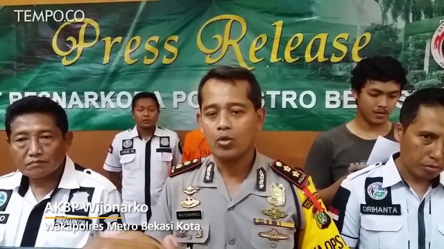 Seorang Satpam Diringkus Polisi Karena Kedapatan Memiliki Sabu