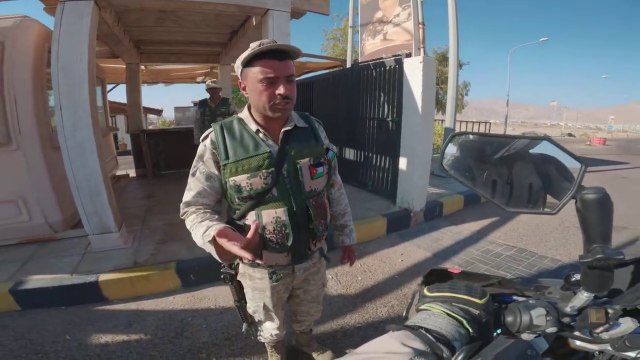 BORDER CROSSING FROM ISRAEL DIDN'T GO AS PLANNED - MIDDLE EAST MOTORCYCLE TOUR