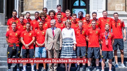 D'où vient le nom des "Diables Rouges" ?