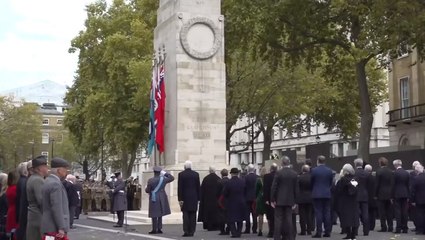 The Nation Falls Silent To Mark Armistice Day