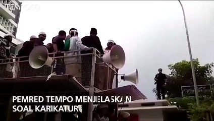 Pemred Majalah Tempo Menjelaskan Soal Karikatur