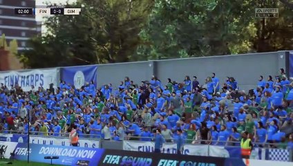Finn Harps Versus Gimcheon Sangmu (FIFA 23)