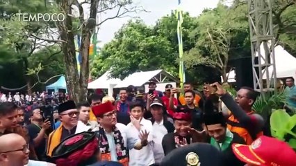 Sandiaga Uno Resmikan Festival dengan Pesan Pelestarian Alam