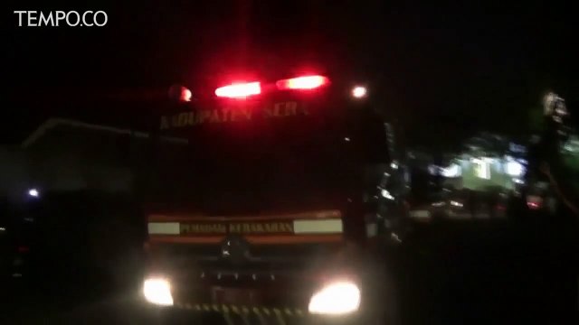 Kebakaran di Kantor Pajak Kabupaten Serang, Ini Penyebabnya