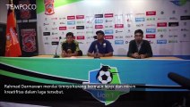 Tahan Imbang Sriwijaya FC, Begini Tanggapan Pelatih Borneo FC