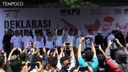 Deklarasi Kampanye Damai Pilkada Kota Serang