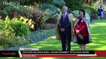 Kunjungi Selandia Baru, Jokowi Disambut Tetua Suku Maori