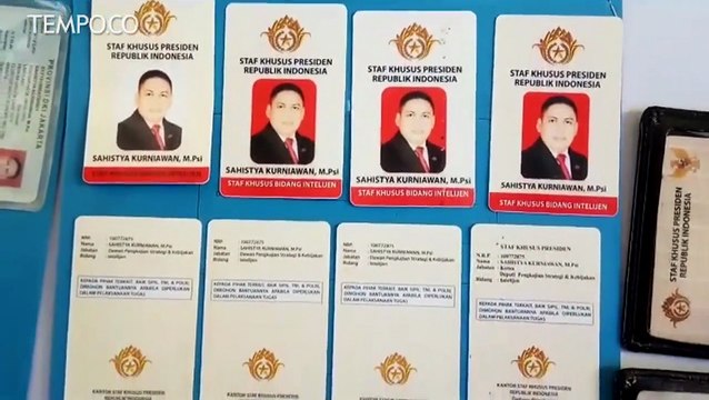 Tawarkan Identitas Stafsus Presiden Palsu, Pria Ini Ditangkap Polisi