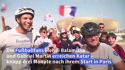 Paris-Katar: Mit dem Fahrrad zur WM