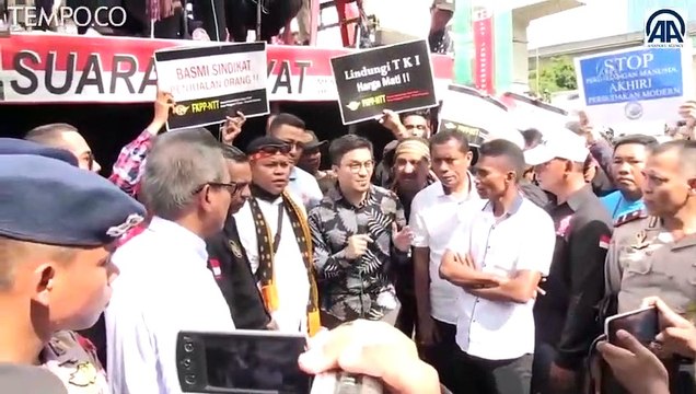Aktivis Tuntut Keadilan atas Meninggalnya Buruh Migran di Malaysia