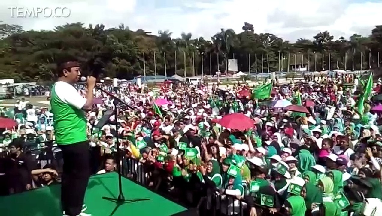 Di Harlah PPP, Cagub Ridwan Kamil Ajak Coblos Pasangan Rindu