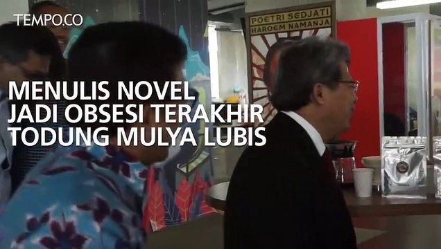 Menulis Novel Jadi Obsesi Terakhir Todung Mulya Lubis