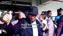 TIBA DI BANDARA SOEKARNO-HATTA, NOVEL BASWEDAN DISAMBUT HARU