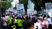 Demo Cantrang, Ribuan Nelayan Blokade Jalan di Kota Tegal