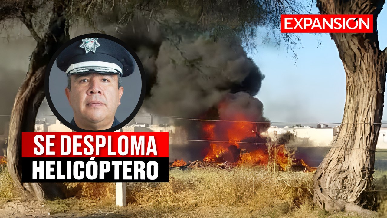 ASÍ fue el DESPLOME del HELICÓPTERO donde MURIÓ el TITULAR de la SSP | ÚLTIMAS NOTICIAS