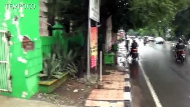 Atap Gedung KPU Kota Bekasi Ambruk, Ini Penyebabnya