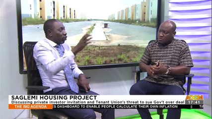 Saglemi Housing Project: Discussing private investor invitation and Tenant Union's threat to sue Gov't over deal - The Big Agenda on Adom TV (17-11-22)