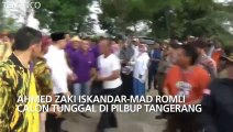 Ahmed Zaki Iskandar-Mad Romli Calon Tunggal di Pilbup Tangerang