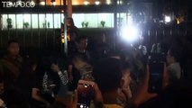 Malam Tahun Baru, Presiden Joko Widodo Temui Warga di Gedung Agung