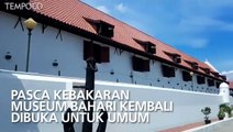 Pasca Kebakaran, Museum Bahari Kembali Dibuka Untuk Umum