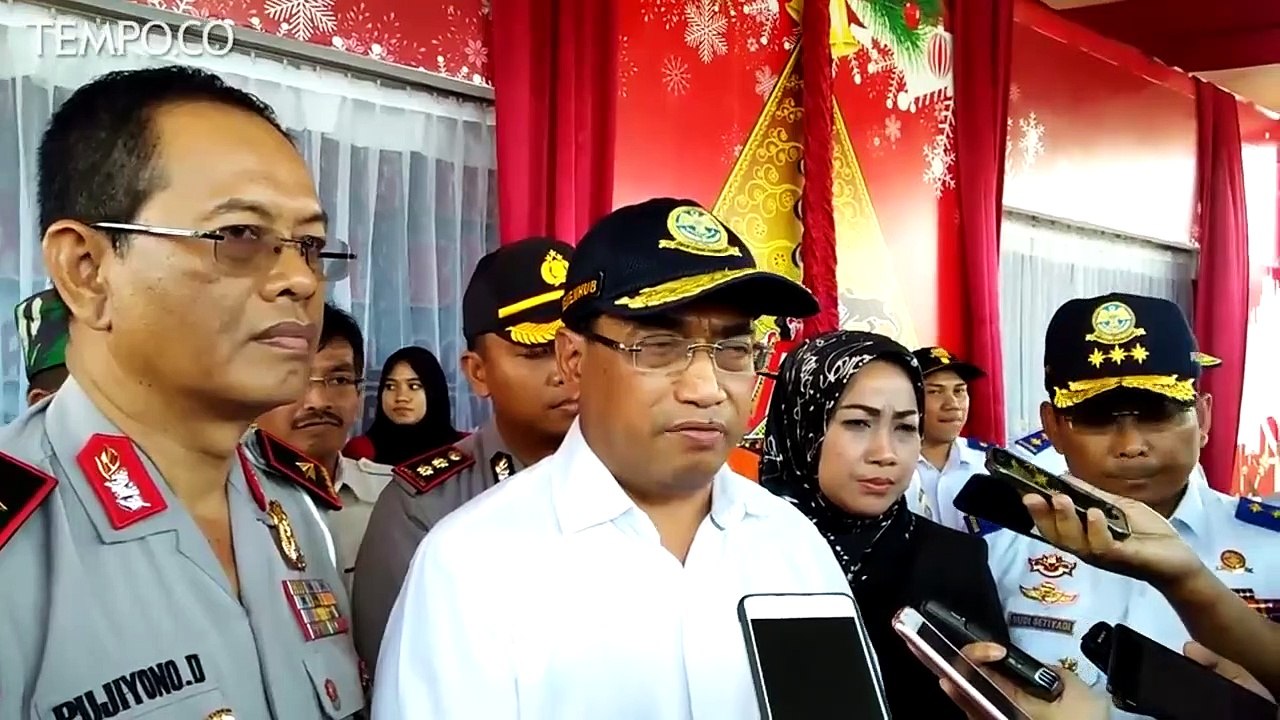 Menteri Perhubungan Pantau Arus Balik Libur Akhir Tahun di Brebes
