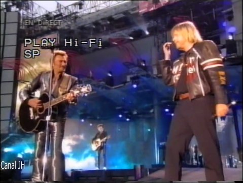 Johnny Hallyday et Renaud - Quelque chose de Tennessee - Parc des Princes 2003